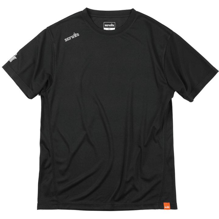 Scruffs Tech T-Shirt Black