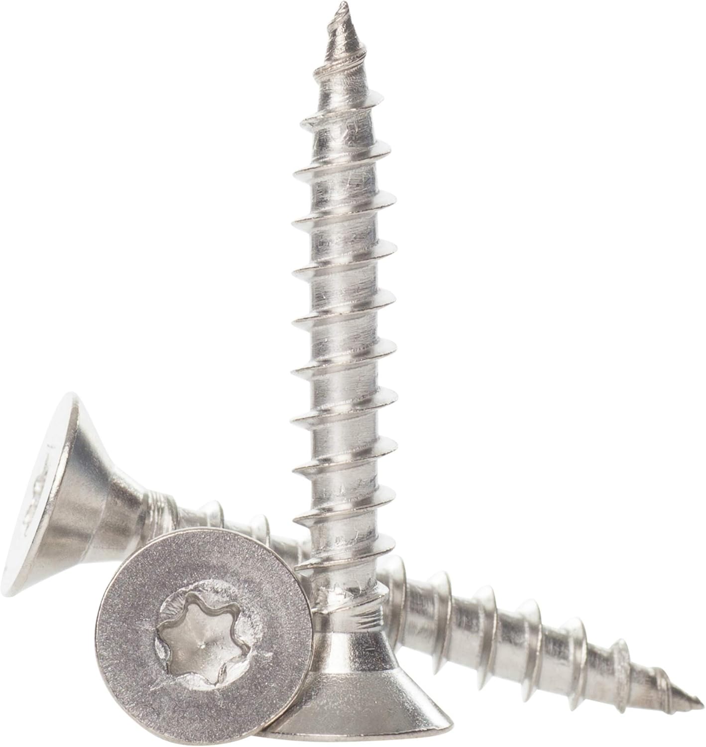 Deligo HT08250 No 8 x 2.5'' Torx Countersunk Woodscrews (200)