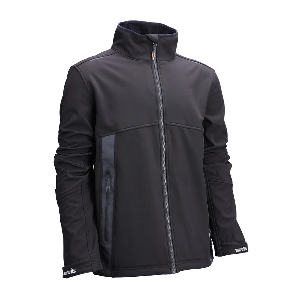 Scruffs Trade Softshell Jacket Black