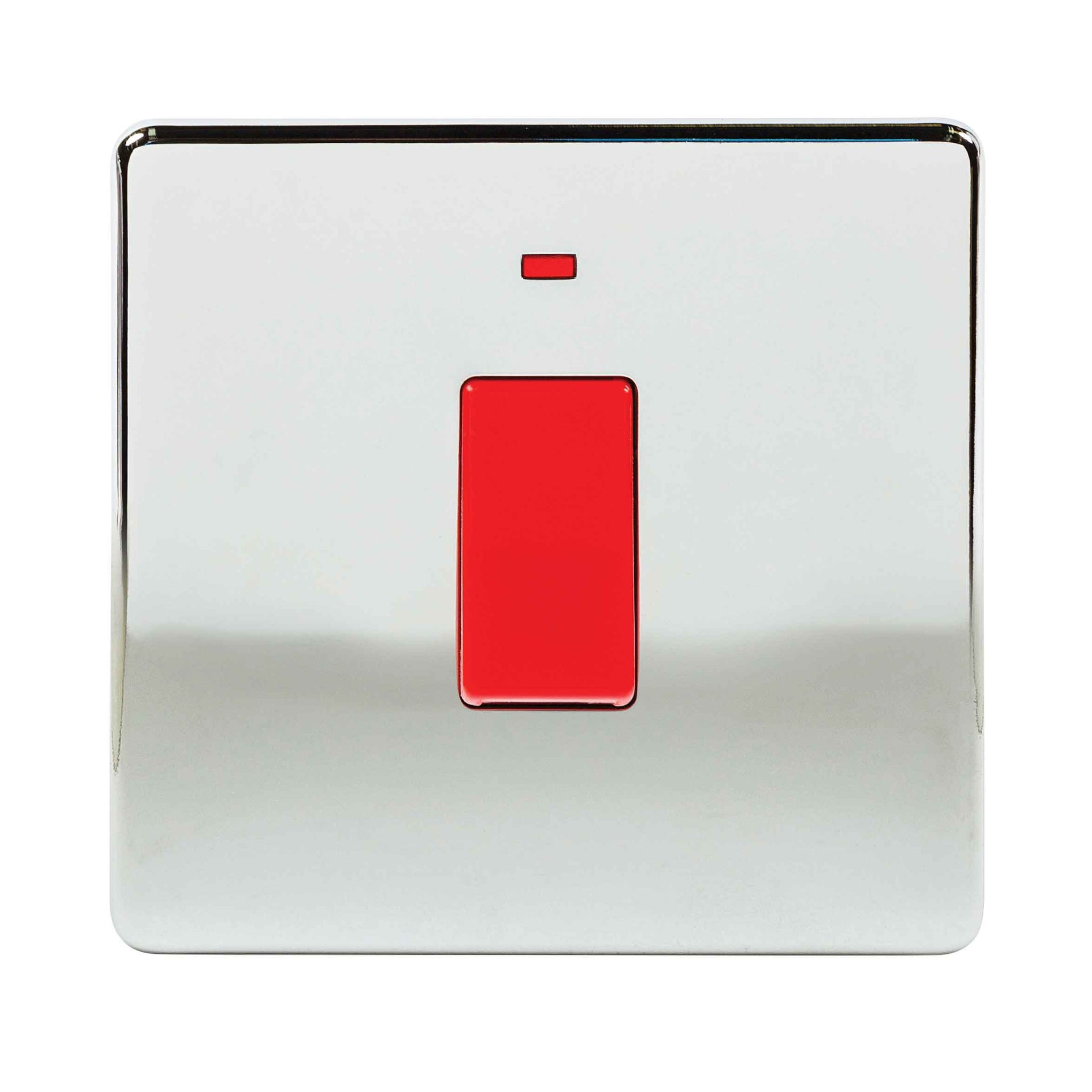 Niglon U-SP45DPN-PC 1 Gang 45A DP Switch with Neon Polished Chrome