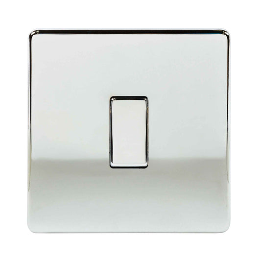 Niglon U-SP6INT-PC 1 Gang Intermediate Switch Polished Chrome