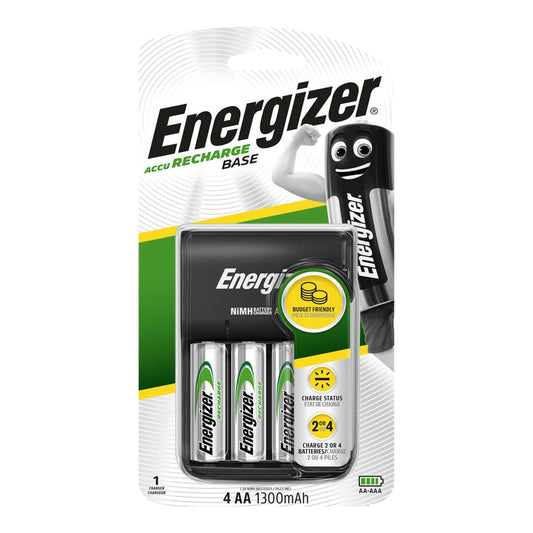 Energizer ENEUSBCH USB Charger with 4 x AA 1300mAh Batteries