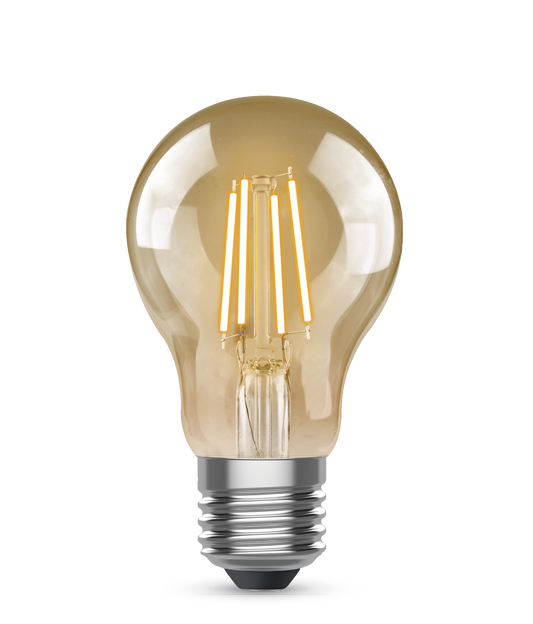 Kosnic VA4.2D-ES25 4.2W ES Gold Dimmable LED GLS 2500K