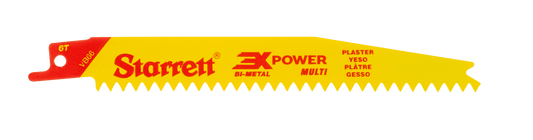 Starrett VB66-5 6TPI Multi-Purpose Reciprocating Blades Pack of 5