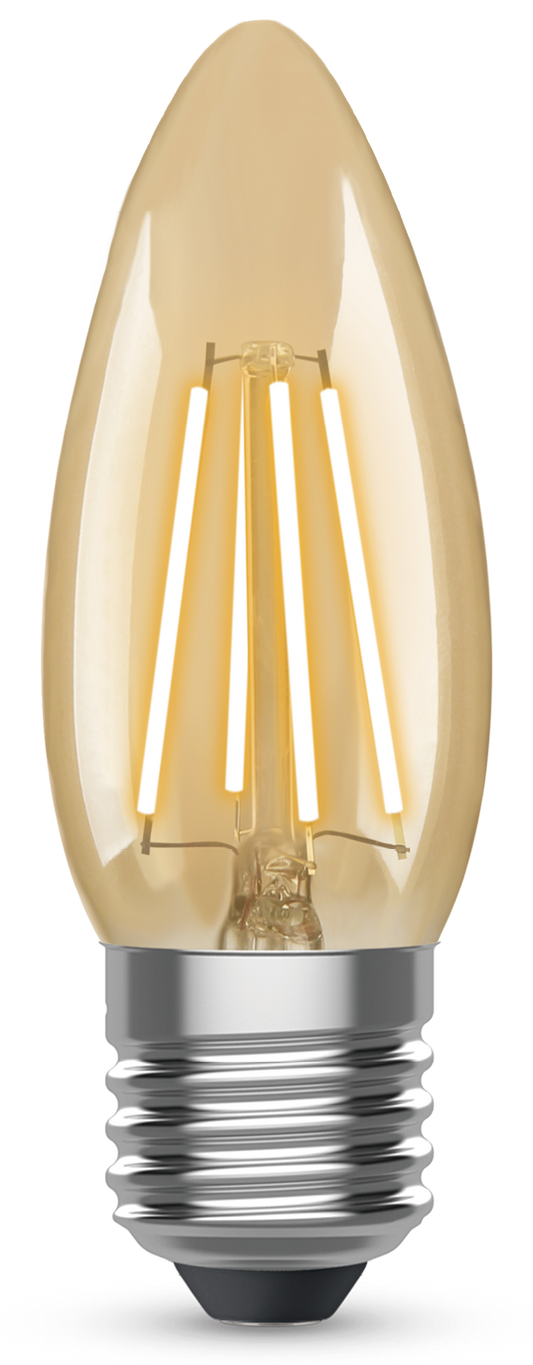 Kosnic VC4.2D-ES25 4.2W ES Gold Dimmable LED Candle 2500K