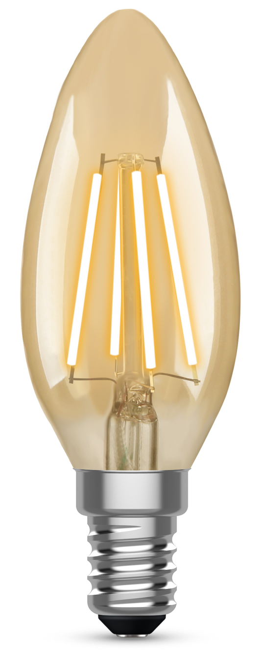 Kosnic VC4.2D-SES25 4.2W SES Gold Dimmable LED Candle 2500K