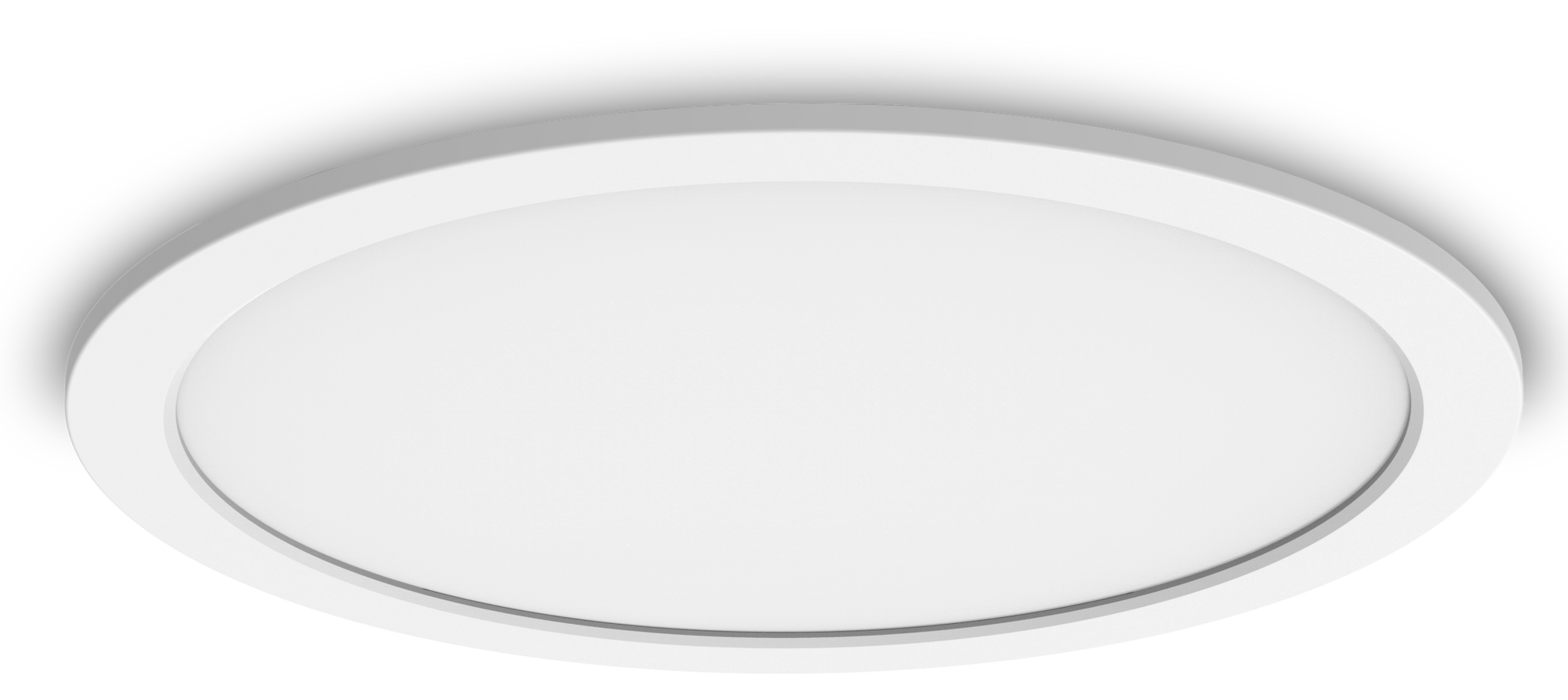Kosnic VID4IN06 Vida 6W CCT Backlit Circular LED Panel Downlight IP20 White