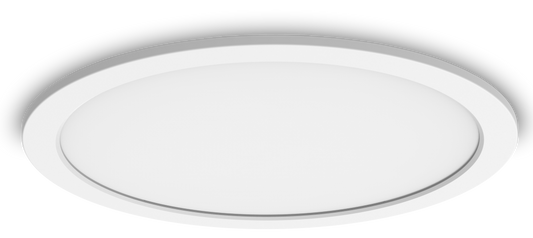 Kosnic VID8IN22 Vida 22W CCT Backlit Circular LED Panel Downlight IP20 White