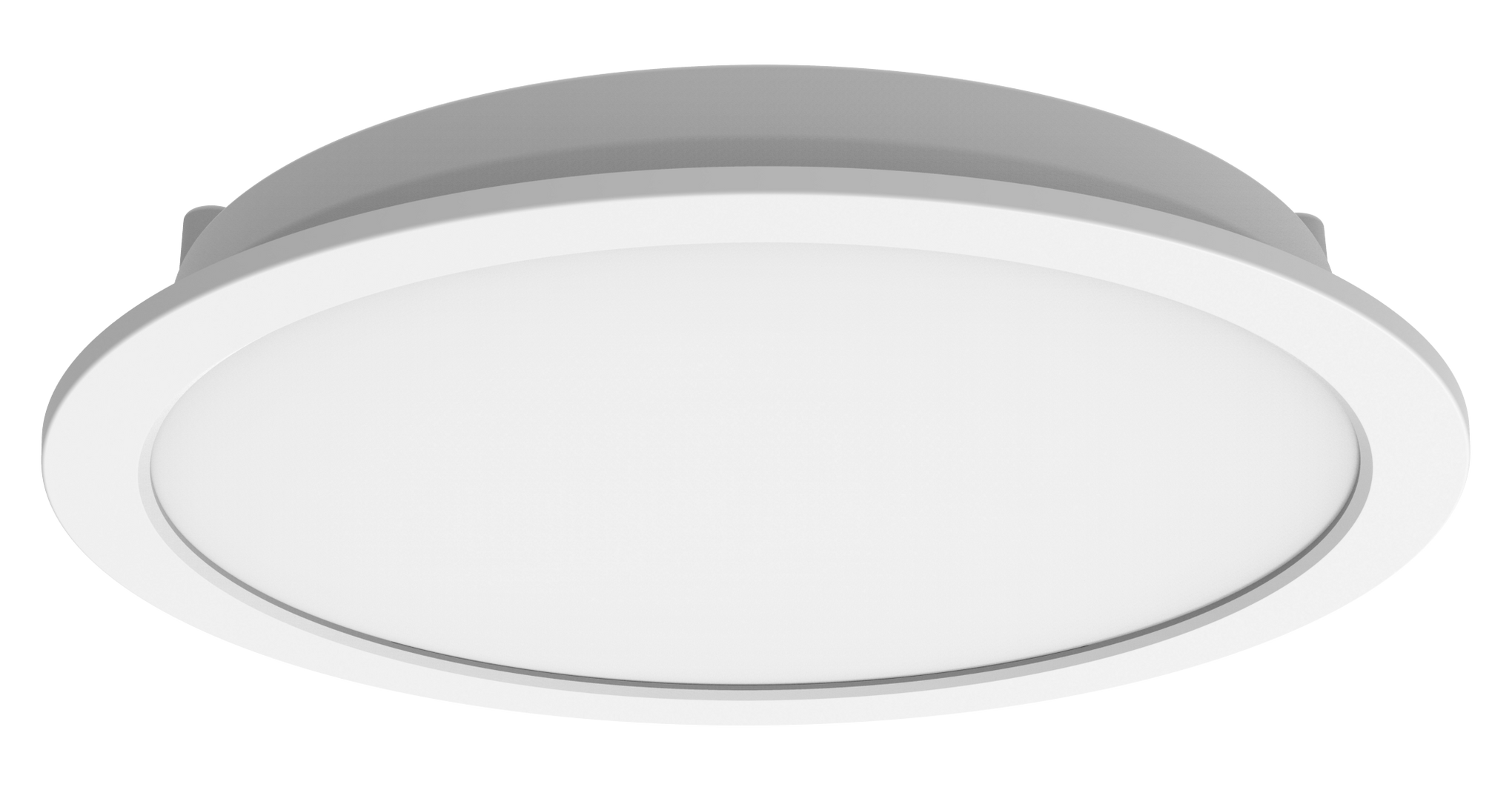 Kosnic VID4IN06 Vida 6W CCT Backlit Circular LED Panel Downlight IP20 White
