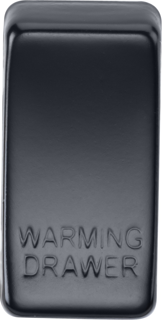 Knightsbridge GDWARMMB Warming Drawer Rocker Cap Matt Black