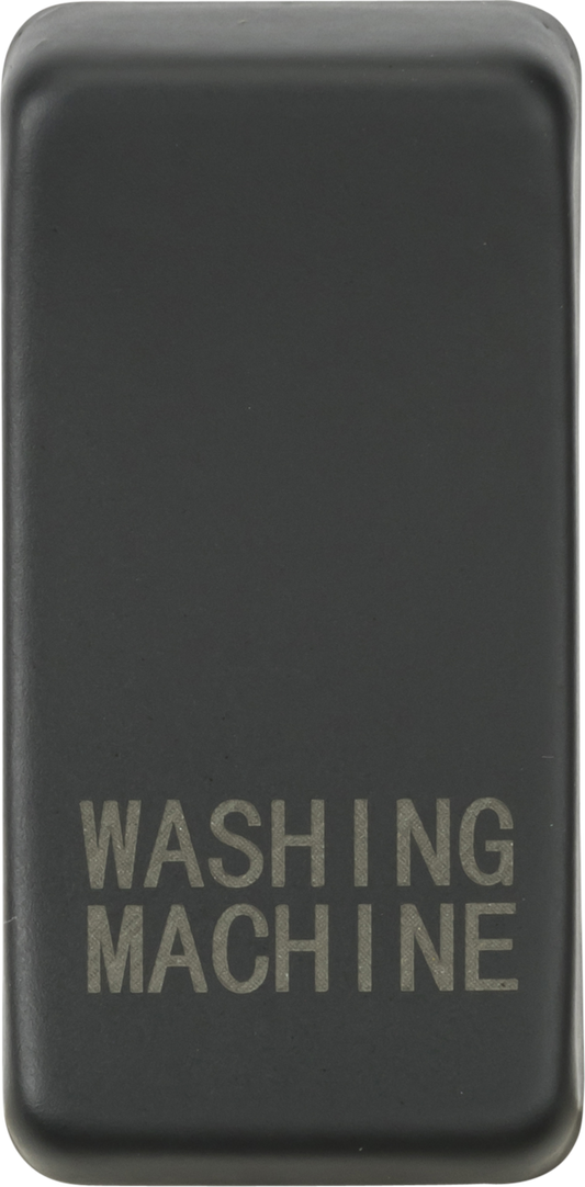 Knightsbridge GDWASHAT Washing Machine Rocker Cap Anthracite