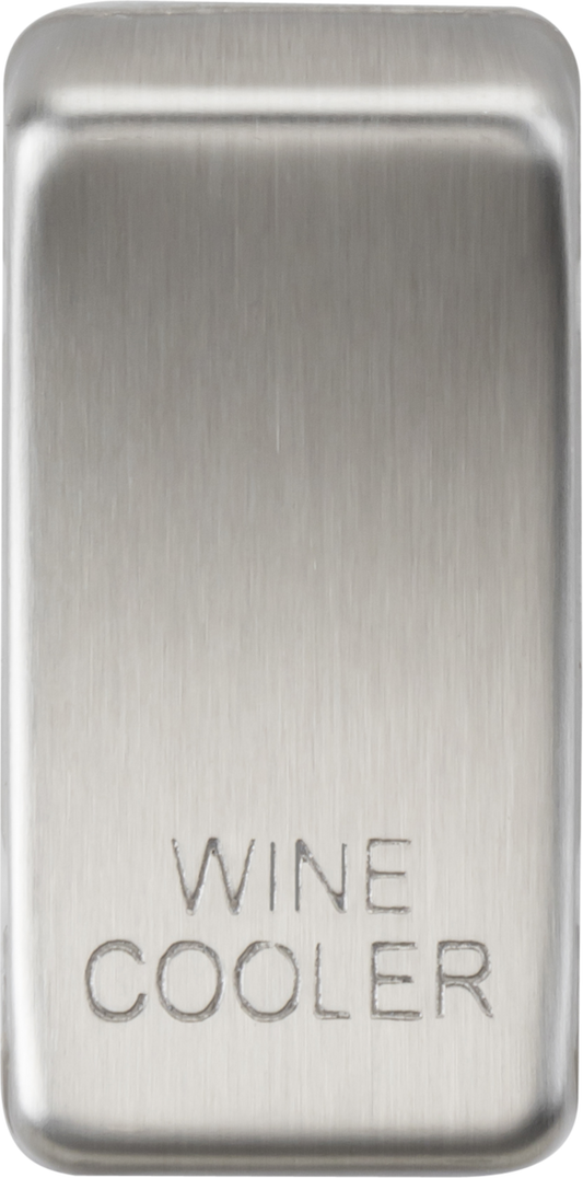 Knightsbridge GDWINEBC Wine Cooler Rocker Cap Brushed Chrome