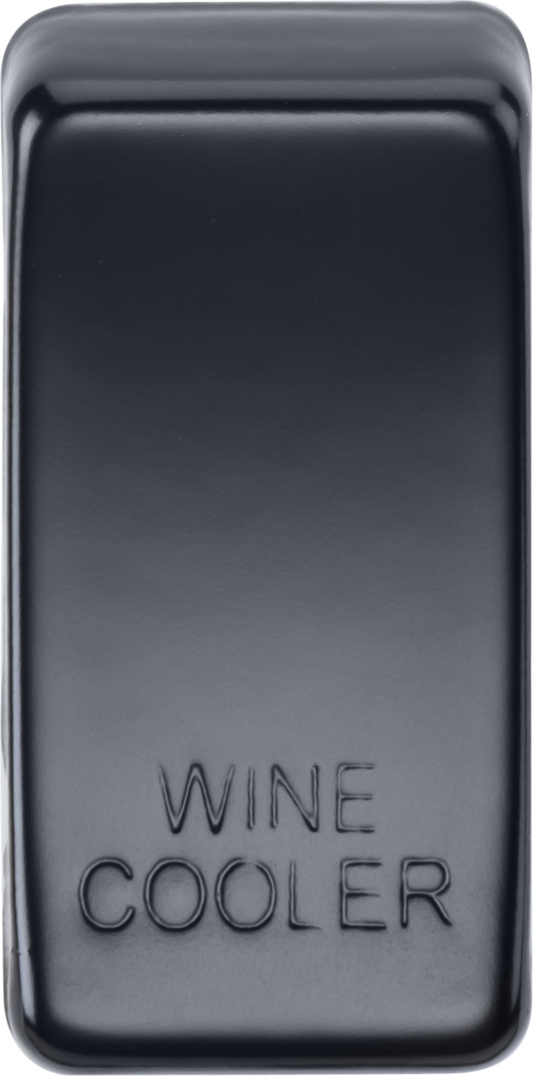 Knightsbridge GDWINEMB Wine Cooler Rocker Cap Matt Black