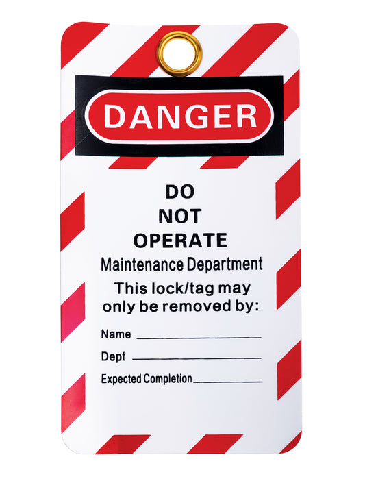 Niglon WLDGR Do Not Operate HD Vinyl Tags