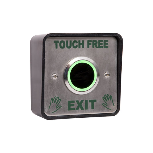 RGL WP-EBNT/TF-1 Touch Free Illuminated Exit Button Stainless Steel