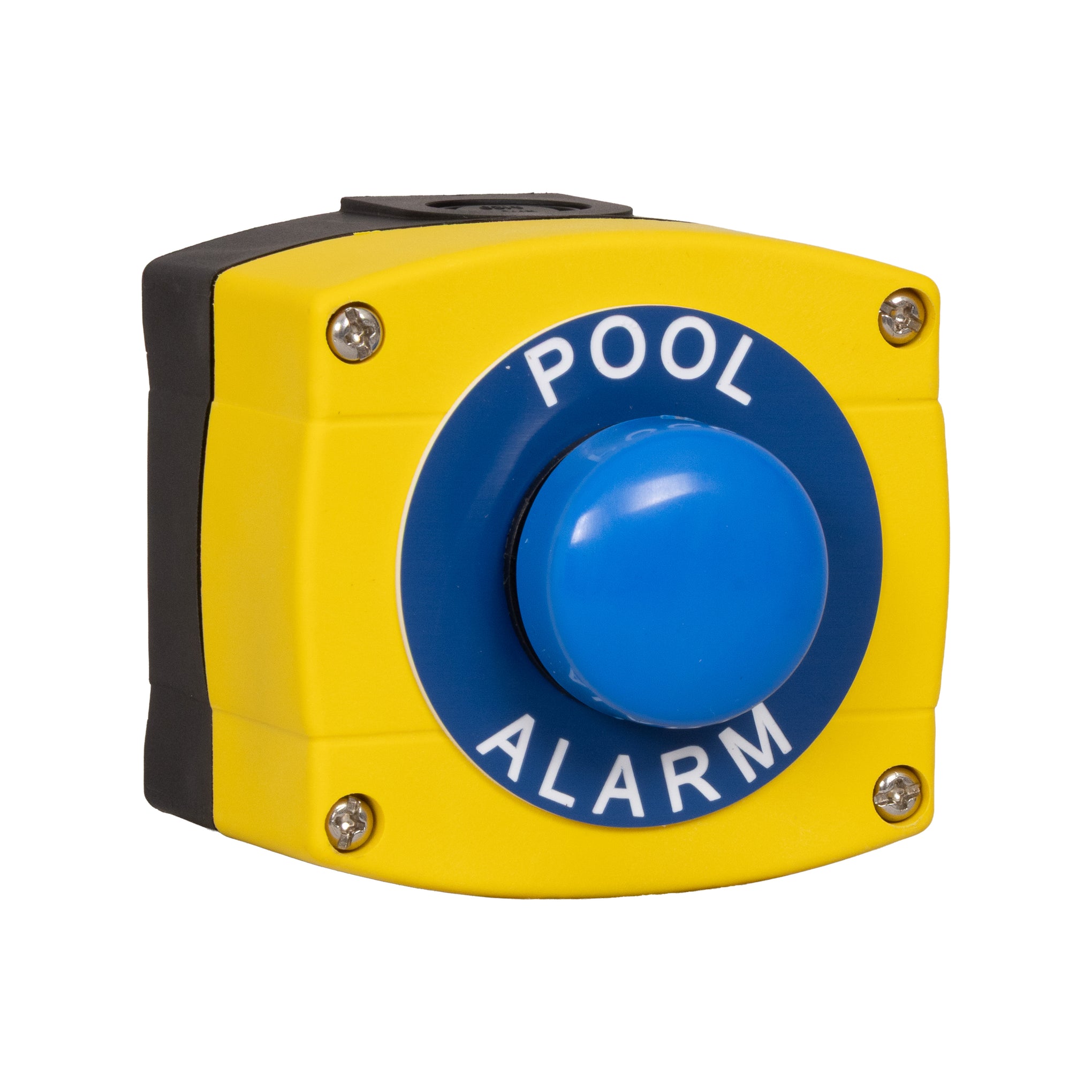 RGL WP66-Y-BB/POOLA Blue Dome 'Pool Alarm' Button Yellow
