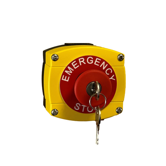 RGL WP66-Y-KR/ES Red Key Release 'Emergency Stop' Station Yellow