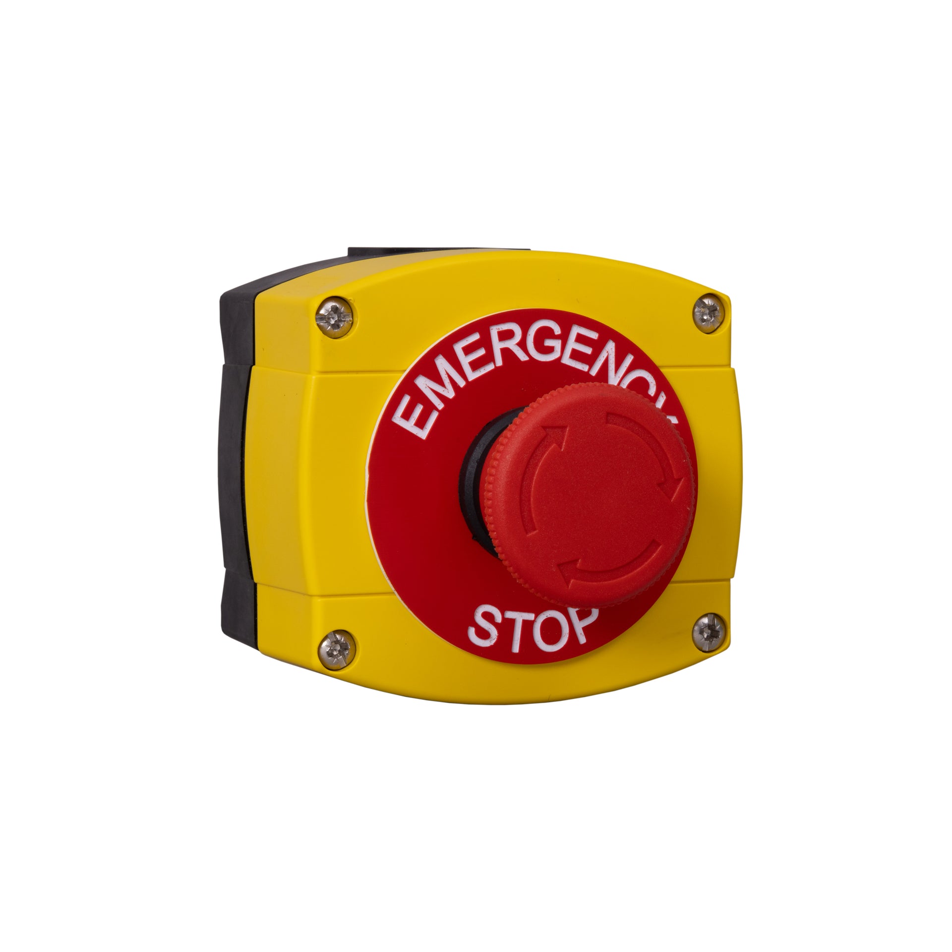 RGL WP66-Y-TTO/ES Red Twist To Release 'Emergency Stop' Station Yellow
