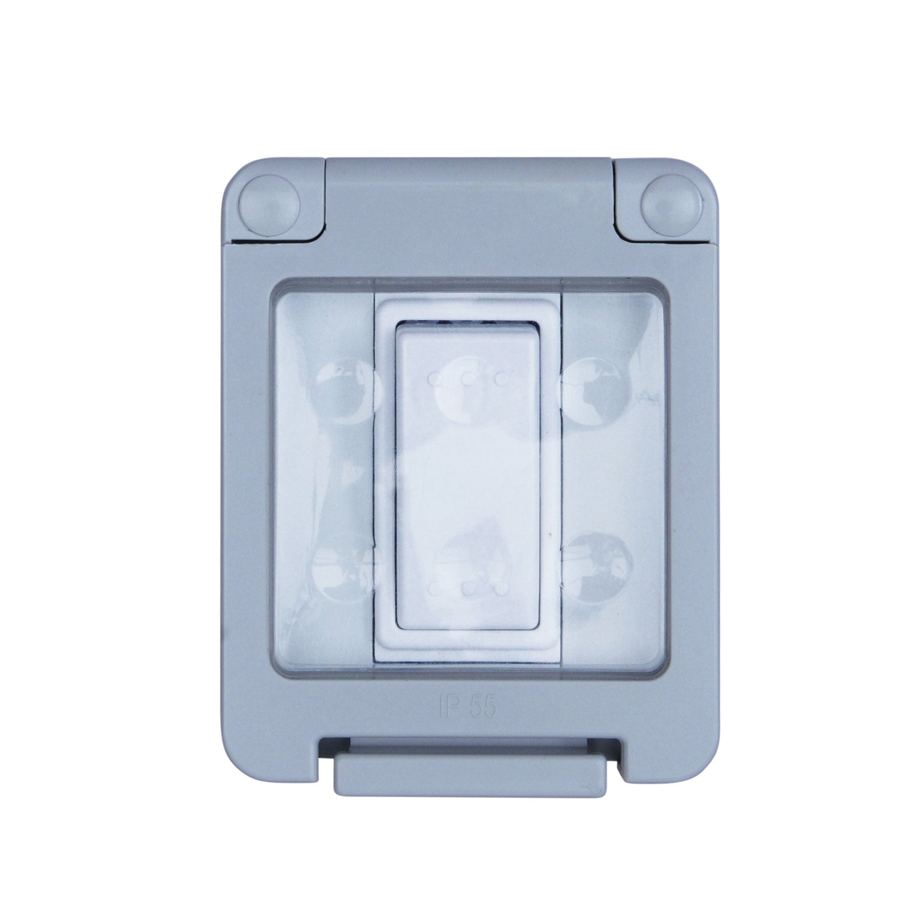 Niglon WSE101 1 Gang 2 Way Switch Grey IP55