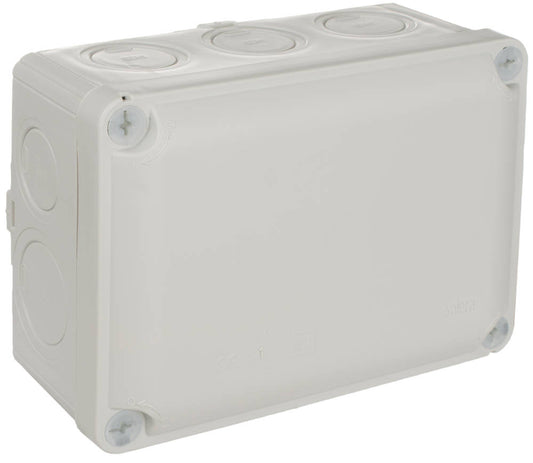 Wiska WUB 2 160 x 120 x 71mm Thermoplastic Industrial Enclosure Light Grey IP65