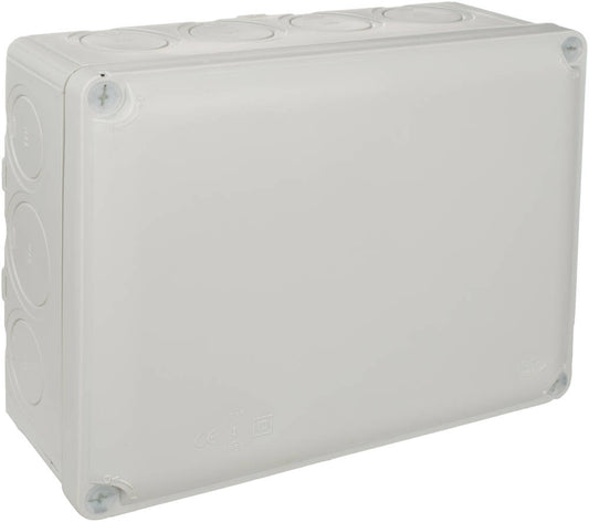 Wiska WUB 4 230 x 180 x 88mm Thermoplastic Industrial Enclosure Light Grey IP65