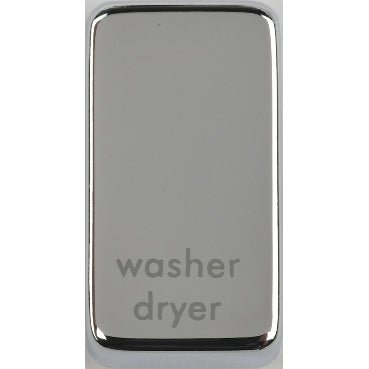Schneider GUGRWDYMS Washer Dryer Rocker Cap Polished Chrome