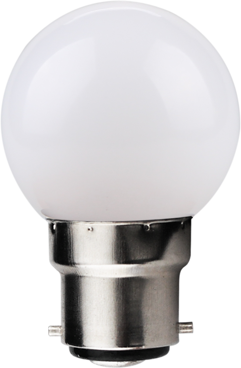 Kosnic KLED02GLF/B22-W Colour Golf 1W BC White LED Golfball