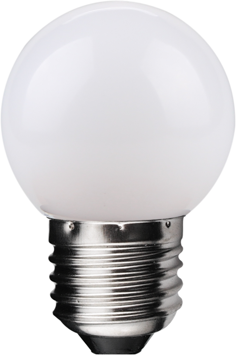 Kosnic KLED02GLF/E27-W Colour Golf 1W ES White LED Golfball