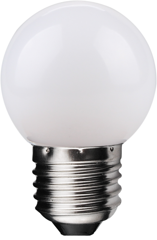 Kosnic KLED02GLF/E27-W Colour Golf 1W ES White LED Golfball