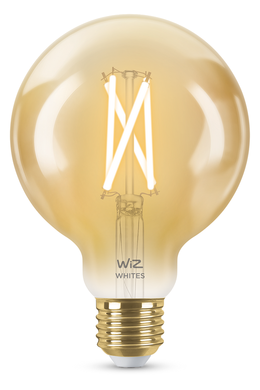 Kosnic WFBG9550-AMB/E27 Wiz Pro 7W ES CCT Amber LED Globe 95
