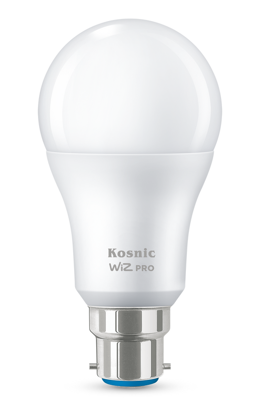 Kosnic WIZGLS60/B22-RGB Wiz Pro 8W BC CCT RGB Frosted LED Smart GLS