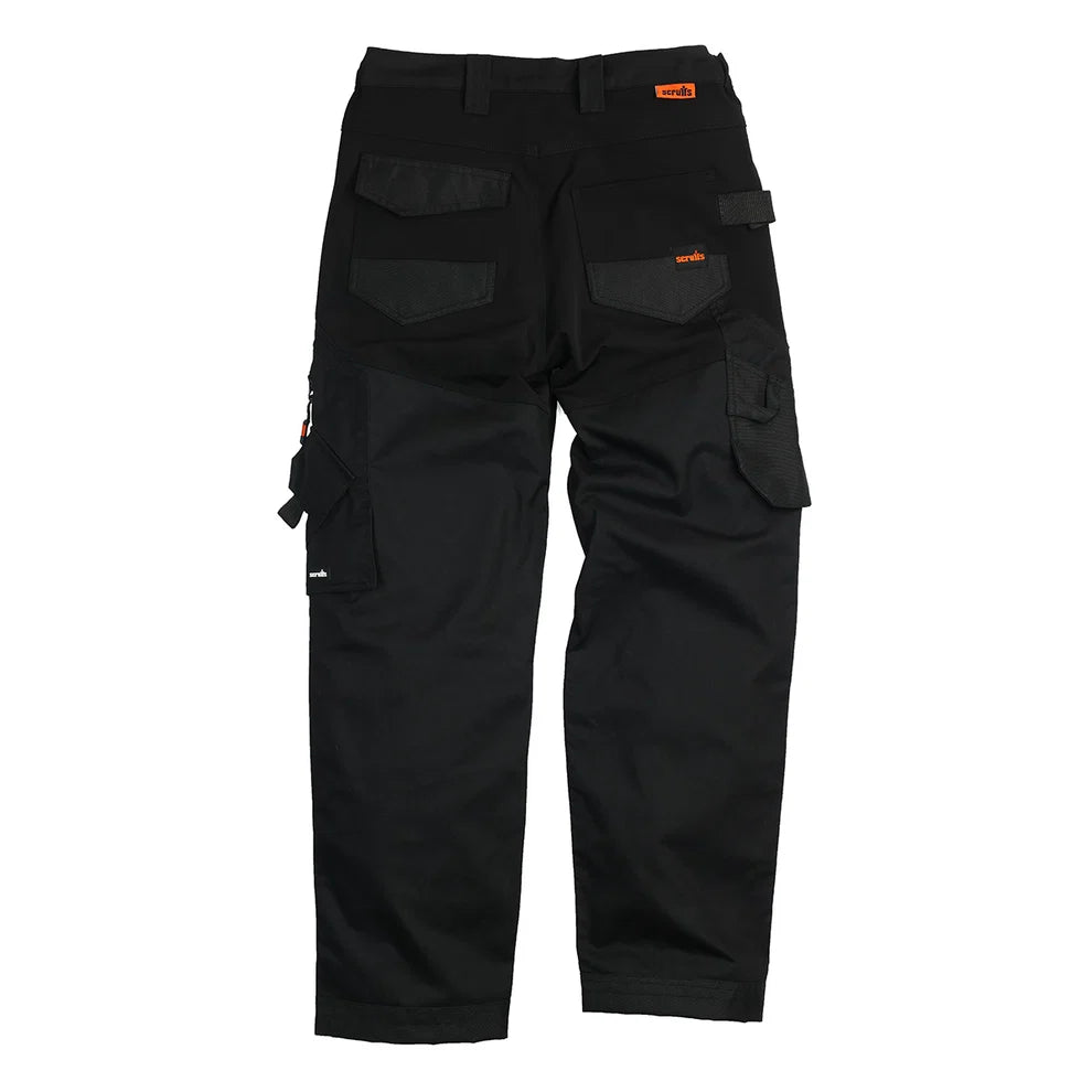 Scruffs Womens Trade Flex Trousers Black Size
