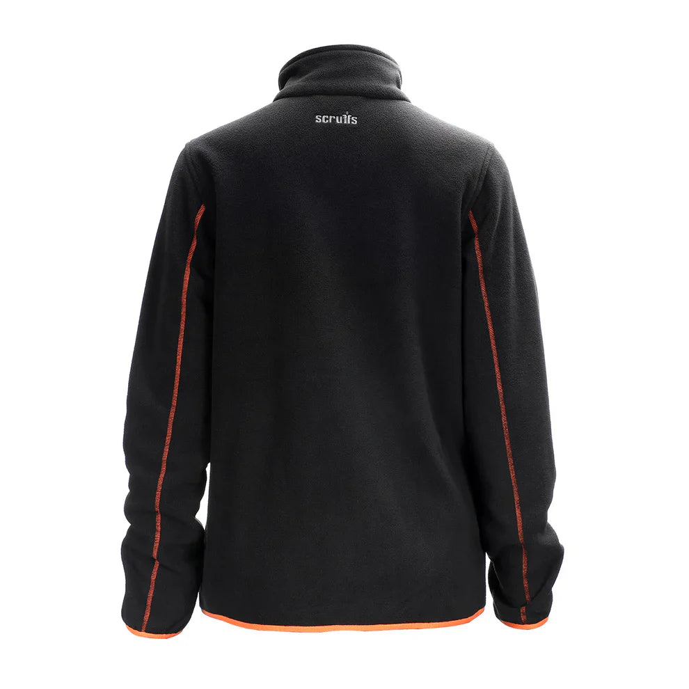 Scruffs Womens Harbour Worker Microfleece Black