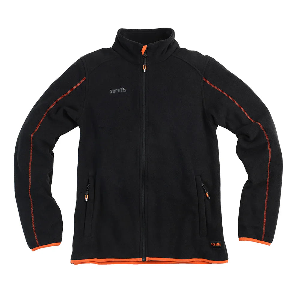 Scruffs Mens Harbour Microfleece Black