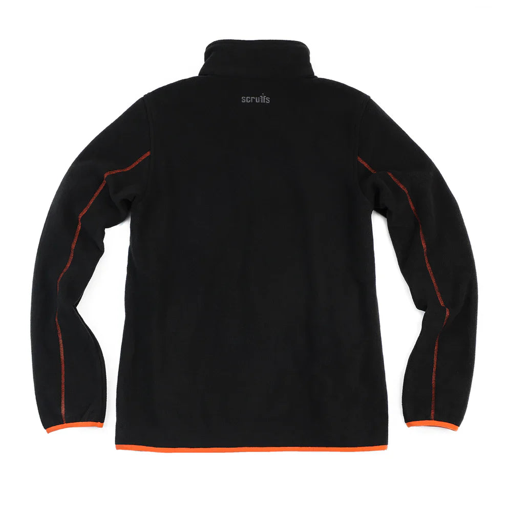 Scruffs Mens Harbour Microfleece Black
