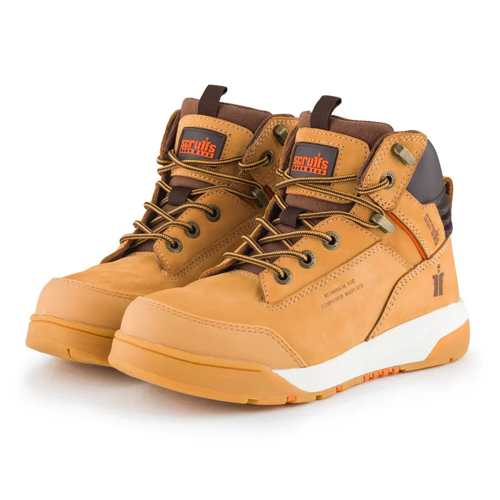 Scruffs Women's Switchback Safety Boots Tan