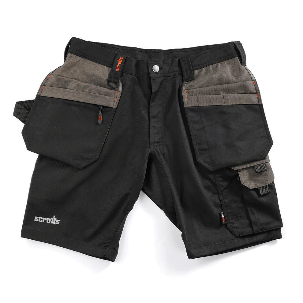 Scruffs Worker Plus Holster Shorts Black