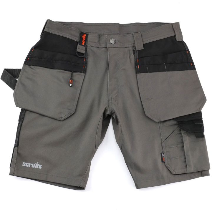 Scruffs Worker Plus Holster Shorts Graphite