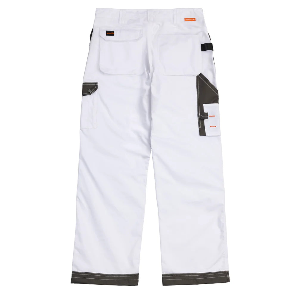 Scruffs Worker Plus Trousers White