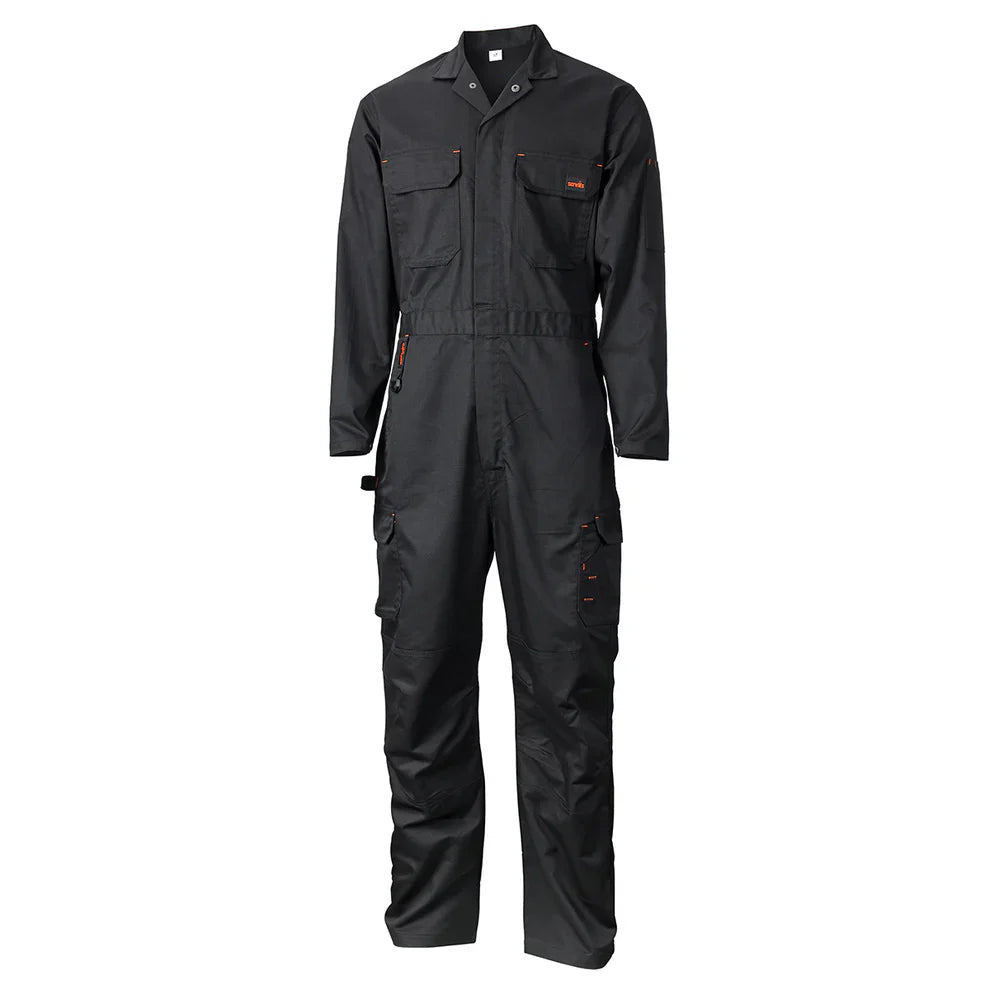 Scruffs Worthing Black Coverall