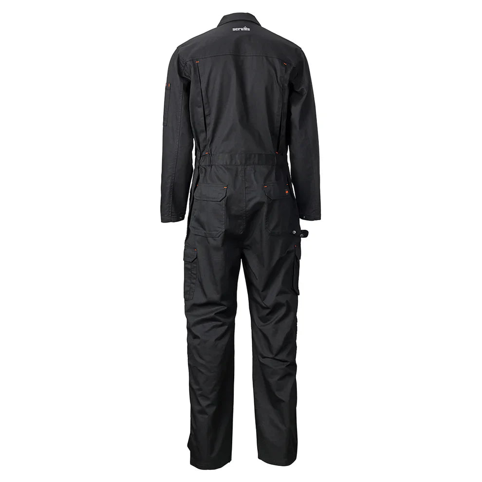 Scruffs Worthing Black Coverall