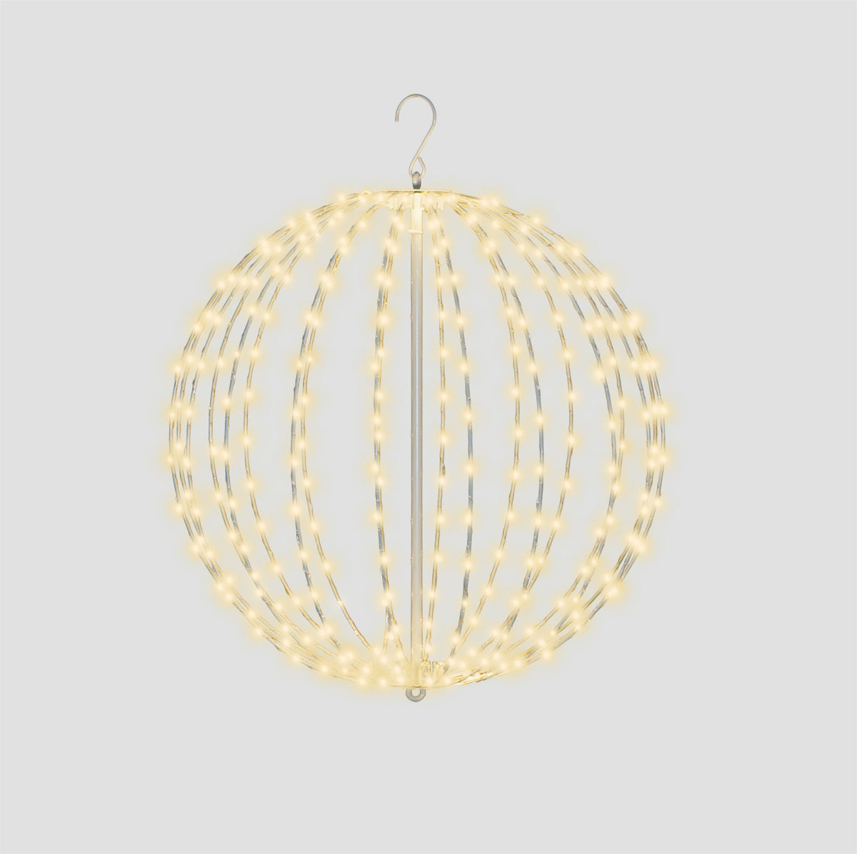 Xmas Haus XH10065 40cm 256 LED Pre Lit LED Sphere with Timer Warmwhite IP44