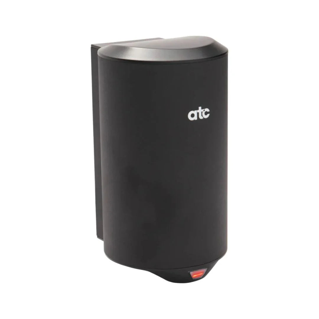 ATC Z-2651BL Cub 0.6KW/1.3KW Automatic High Speed Hand Dryer Black