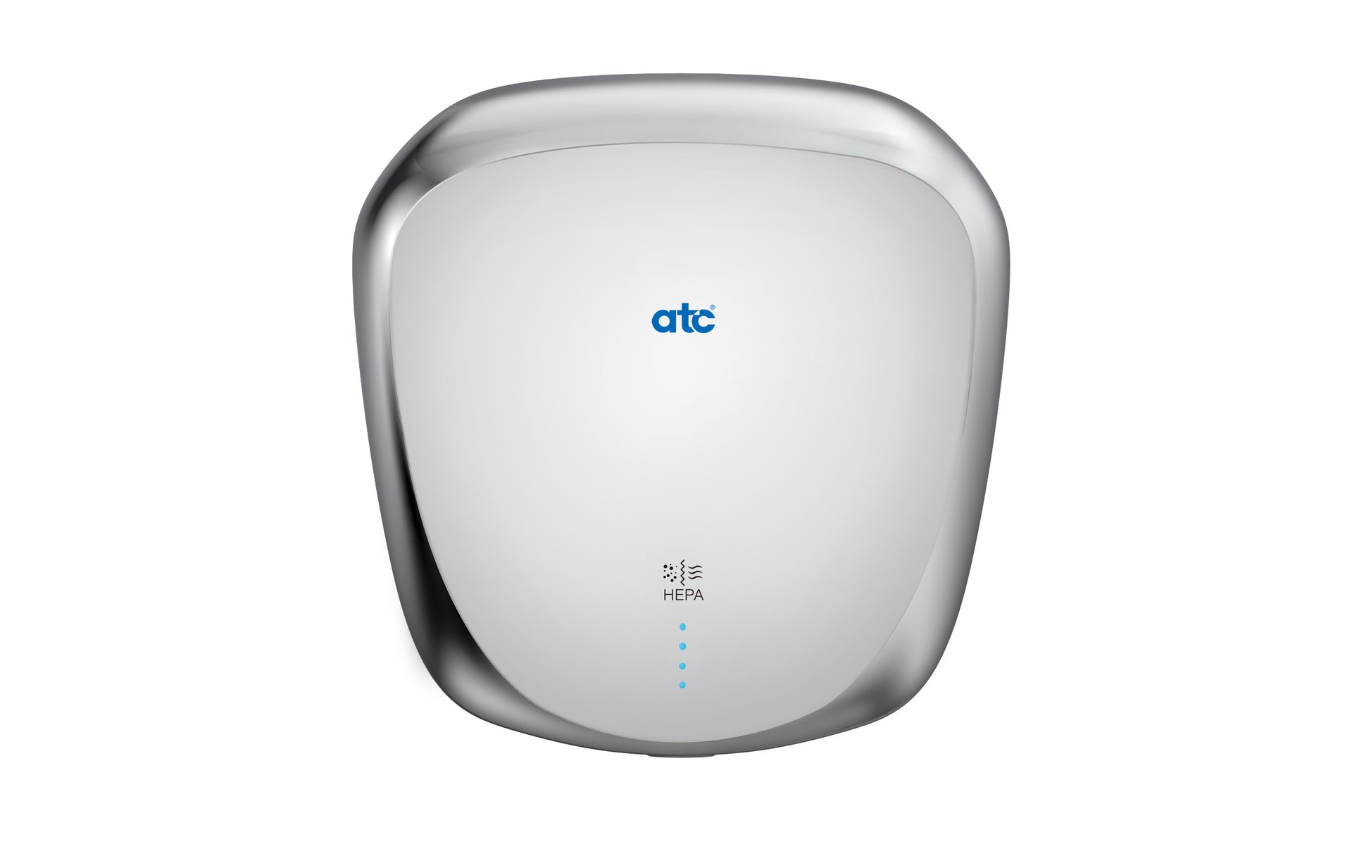 ATC Z-4145HP Tiger Eco Pure 1.4KW Automatic High Speed Hand Dryer with HEPA Filter & Indicator Polished Stainless Steel