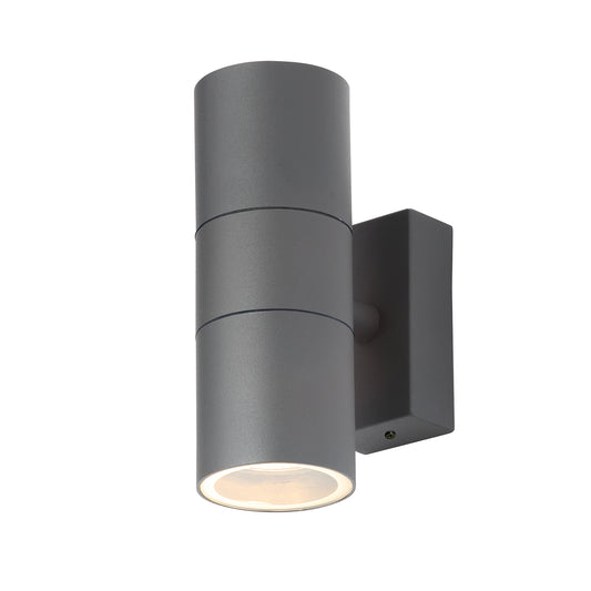 Forum ZN-20941-ANTH-65 Leto 2 x GU10 Up / Down Light IP65 Anthracite