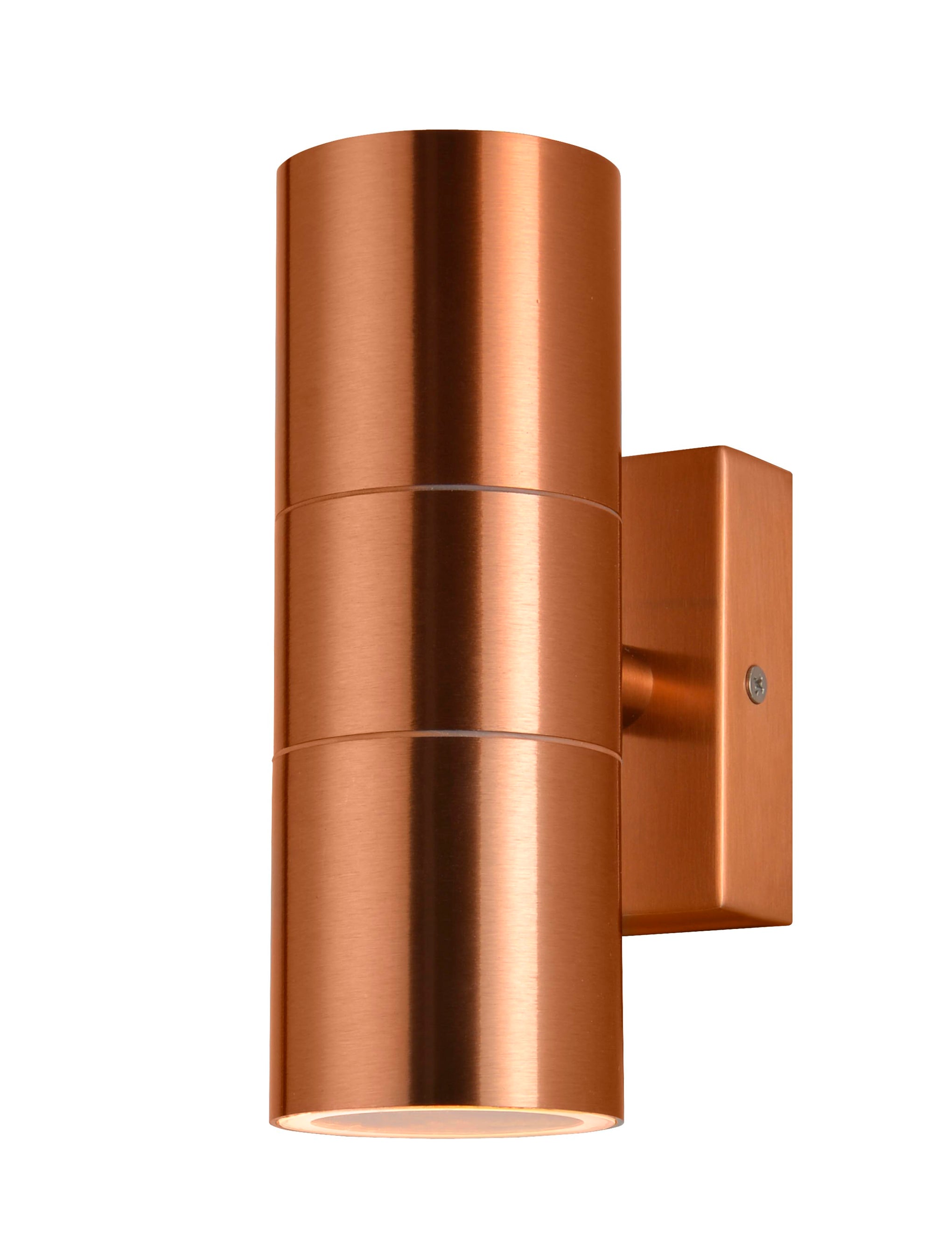Forum ZN-20941-COP-65 Leto 2 x GU10 Up / Down Light IP65 Copper