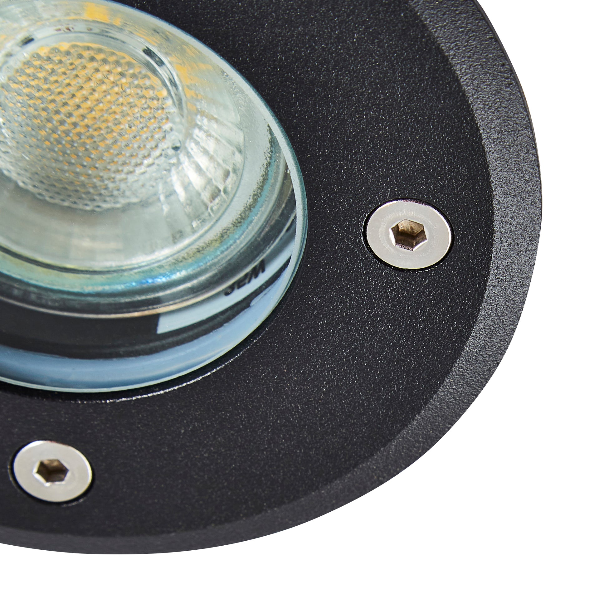 Forum ZN-20965-BLK Pan GU10 Drive Over Ground Light IP67 Black