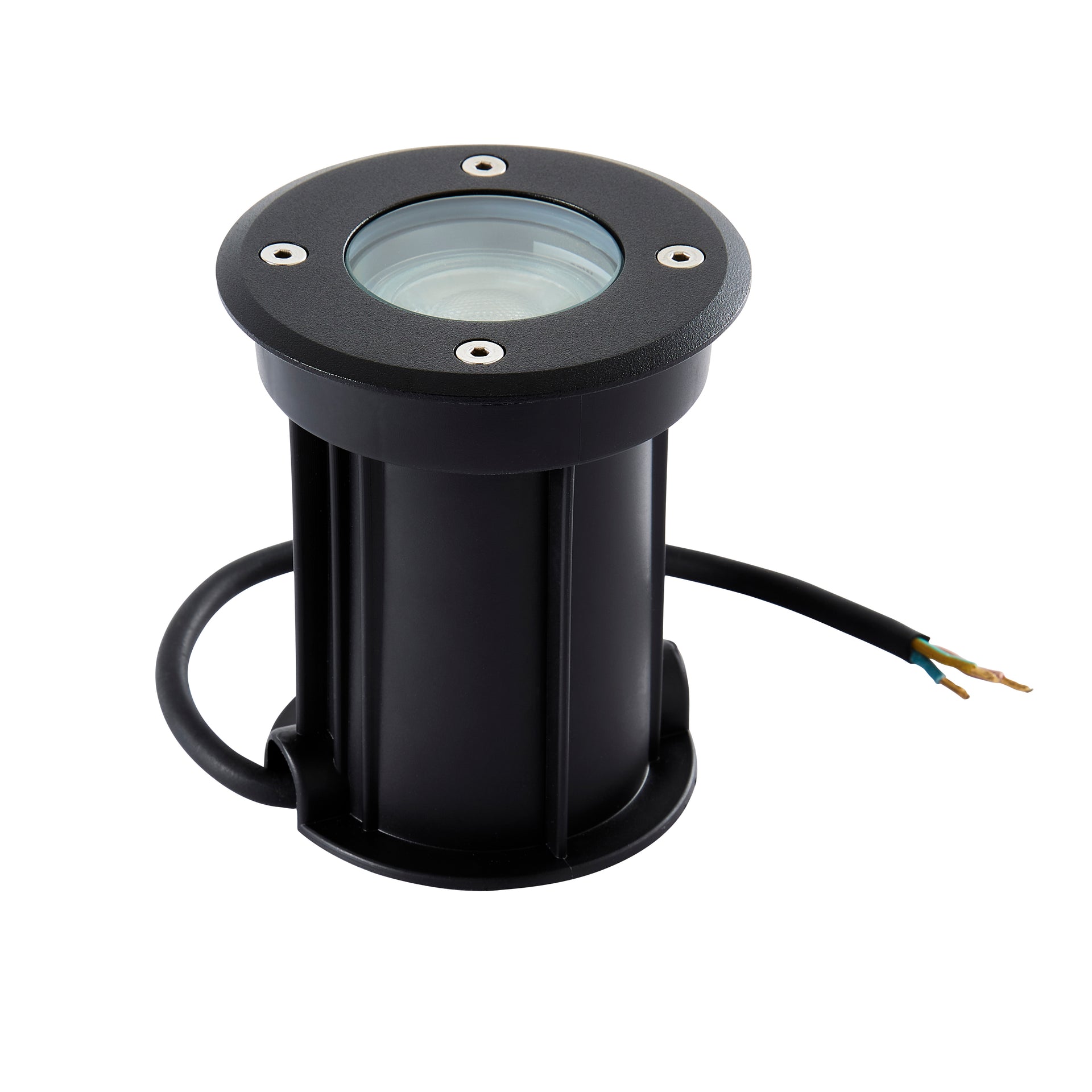 Forum ZN-20965-BLK Pan GU10 Drive Over Ground Light IP67 Black
