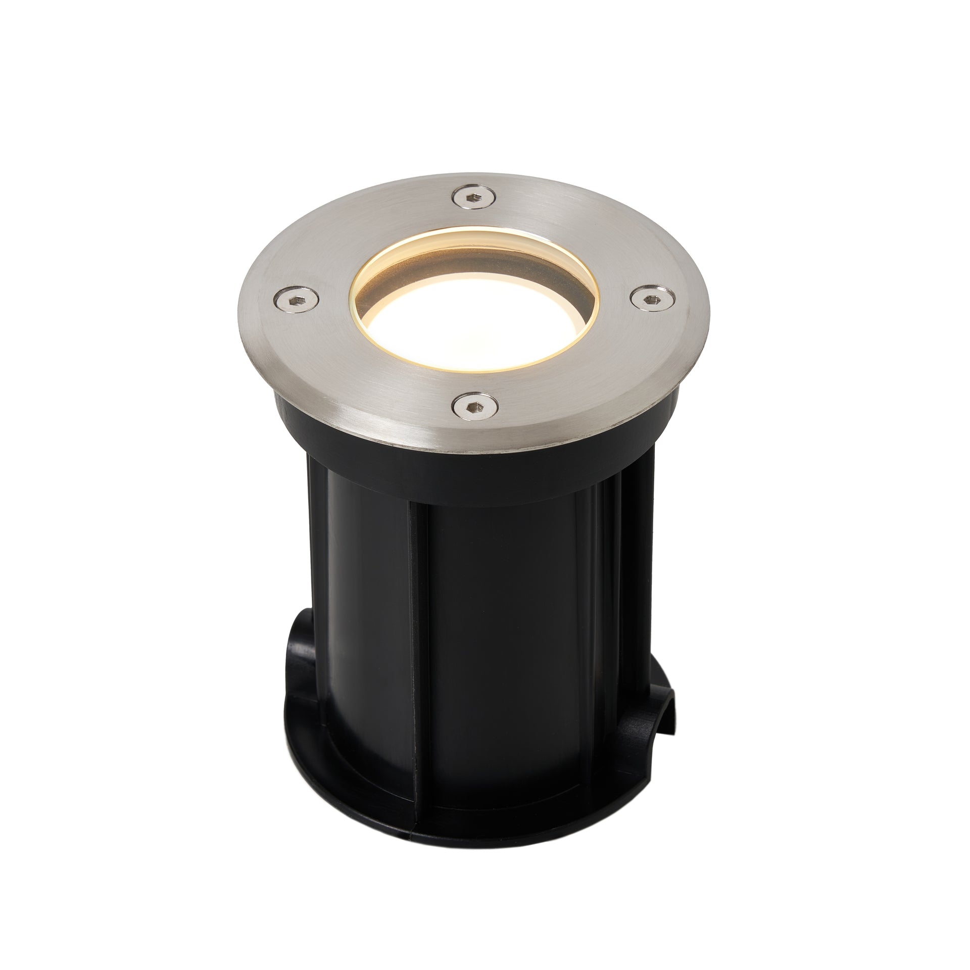 Forum ZN-20965-BLK Pan GU10 Drive Over Ground Light IP67 Black