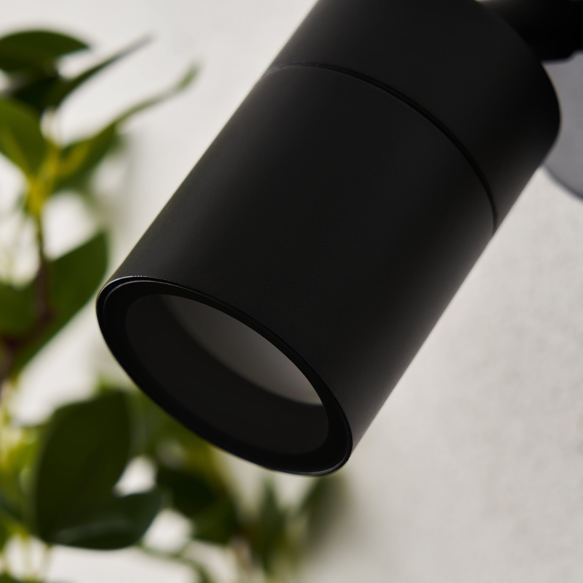 Forum ZN-26536-BLK-65 Leto GU10 Adjustable Wall Spotlight IP65 Black